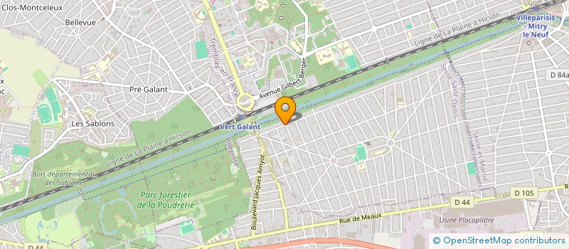 localisation de l'entreprise KP GRAND PARIS à TREMBLAY-EN-FRANCE
