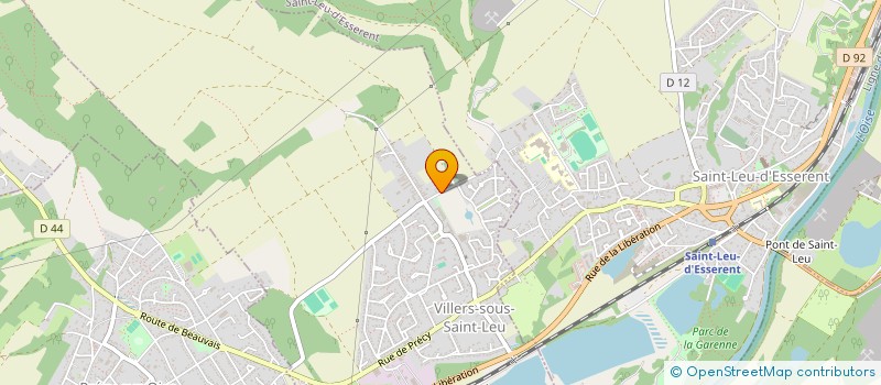 localisation de l'entreprise KP IMMO 60  VILLERS-SOUS-SAINT-LEU