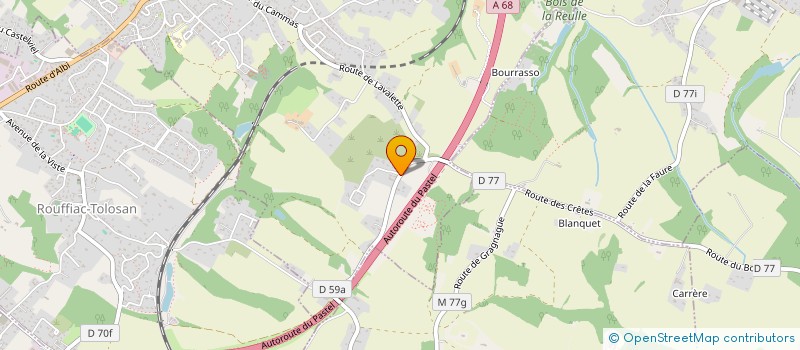 localisation de l'entreprise KP IMMO  CASTELMAUROU