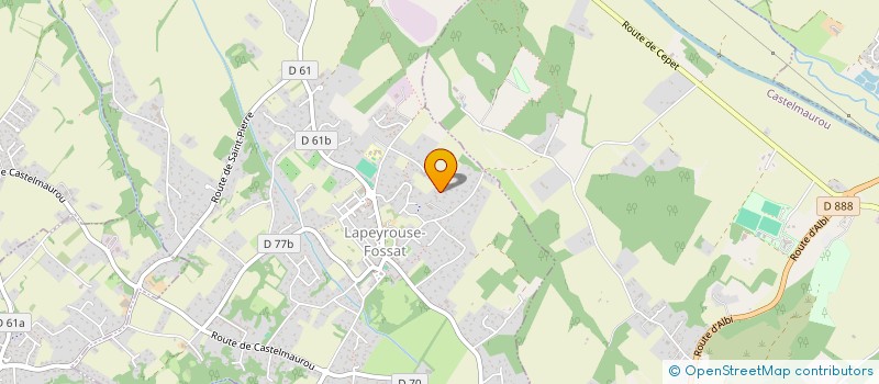 localisation de l'entreprise KP INNOVATION  LAPEYROUSE-FOSSAT