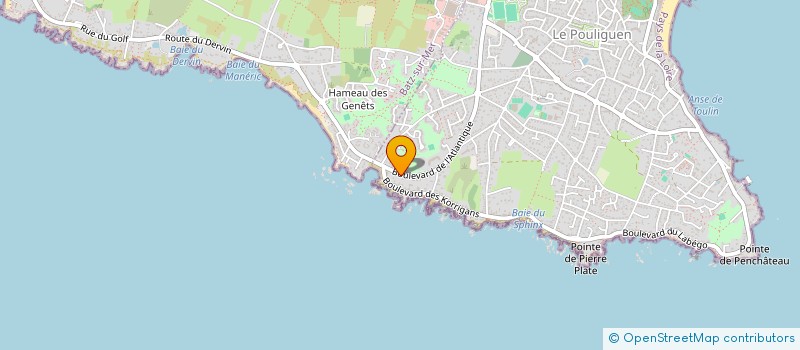 localisation de l'entreprise KP INVEST  LE POULIGUEN