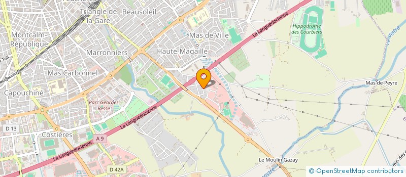 localisation de l'entreprise KP INVESTISSEMENTS  NIMES