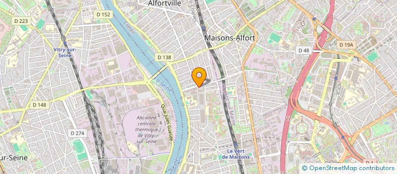localisation de l'entreprise KP RENOV à ALFORTVILLE
