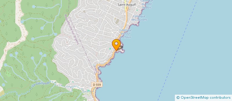 localisation de l'entreprise KP RENOVATION à FREJUS