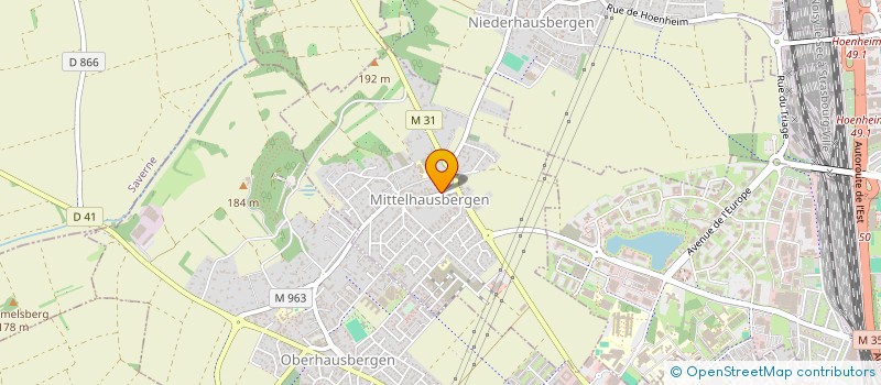 localisation de l'entreprise KP SOLAR  MITTELHAUSBERGEN