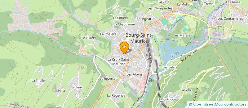 localisation de l'entreprise KP1995  BOURG-SAINT-MAURICE