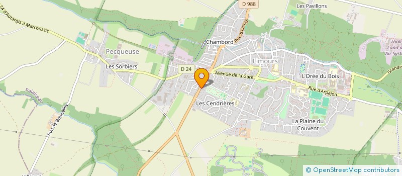 localisation de l'entreprise KP7  LIMOURS