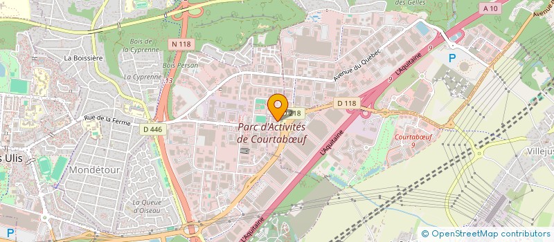localisation de l'entreprise KPAX à VILLEJUST