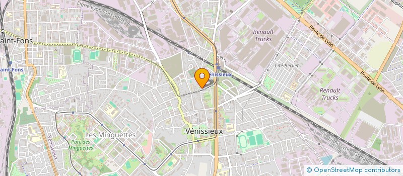localisation de l'entreprise KPBL  VENISSIEUX