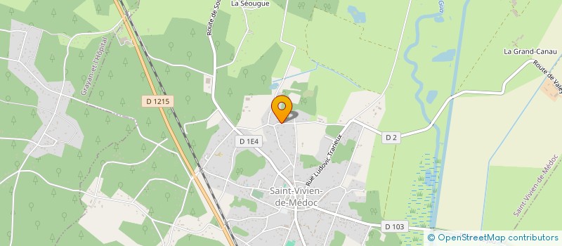 localisation de l'entreprise KPC - EDITION  SAINT-VIVIEN-DE-MEDOC