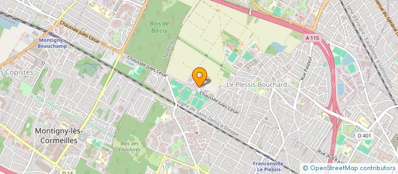 localisation de l'entreprise KPC FRANCE à LE PLESSIS-BOUCHARD