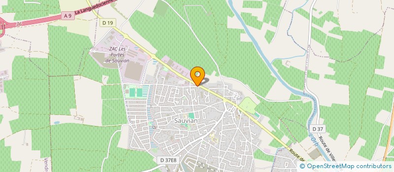 localisation de l'entreprise KPCK HABITAT  SAUVIAN