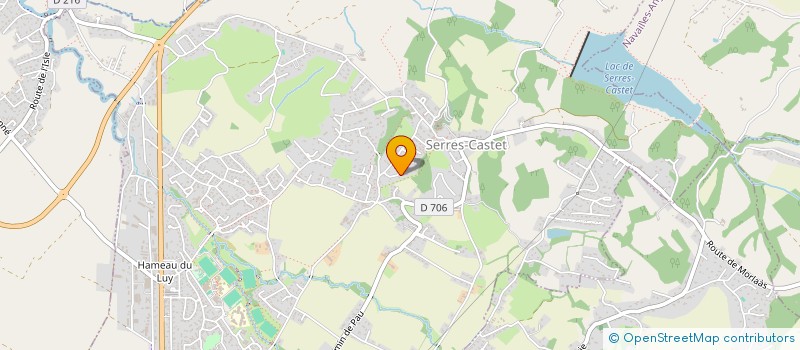 localisation de l'entreprise KPEC à SERRES-CASTET