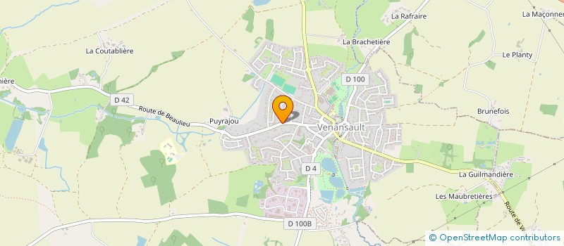 localisation de l'entreprise KPF IMMO  VENANSAULT