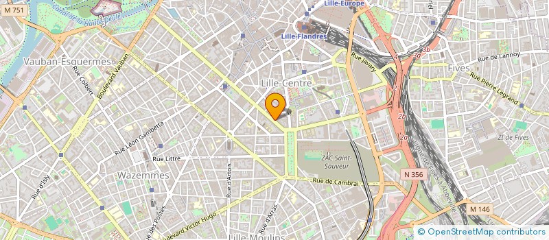 localisation de l'entreprise KPF SI  LILLE