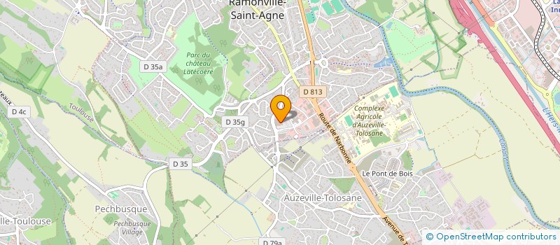 localisation de l'entreprise KPFC à RAMONVILLE-SAINT-AGNE