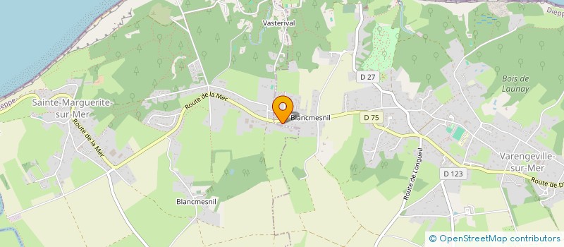 localisation de l'entreprise KPG à VARENGEVILLE-SUR-MER