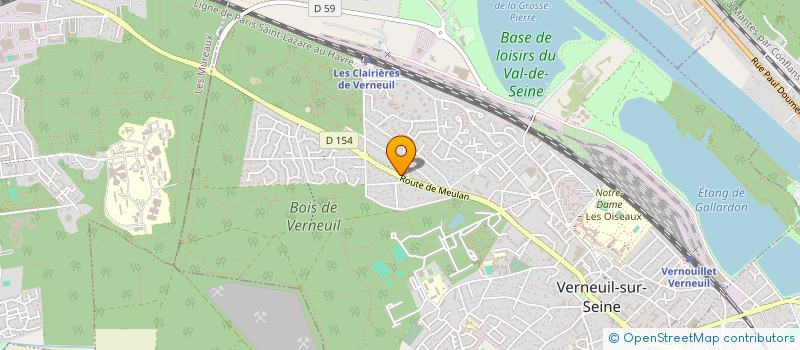 localisation de l'entreprise KPH à VERNEUIL-SUR-SEINE