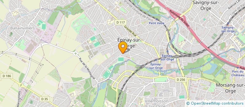 localisation de l'entreprise KPI  EPINAY-SUR-ORGE
