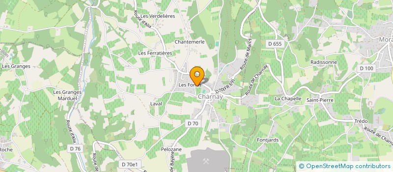 localisation de l'entreprise KPI INVEST  CHARNAY