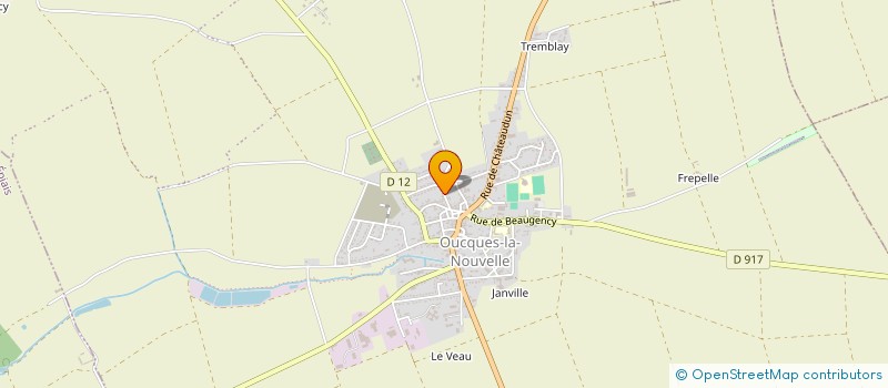 localisation de l'entreprise KPI TRANSFER  OUCQUES LA NOUVELLE