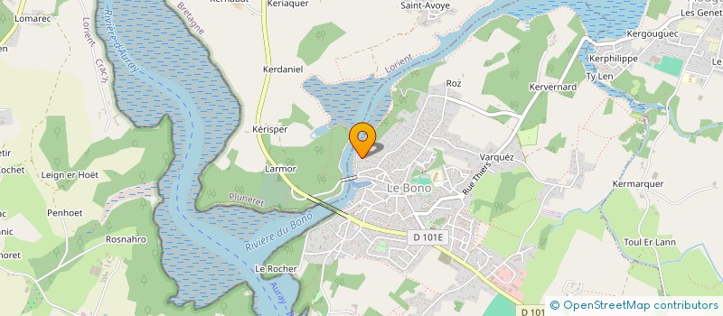 localisation de l'entreprise KPILOT à LE BONO