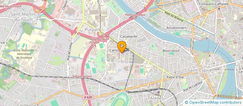 localisation de l'entreprise KPL'4 à TOULOUSE
