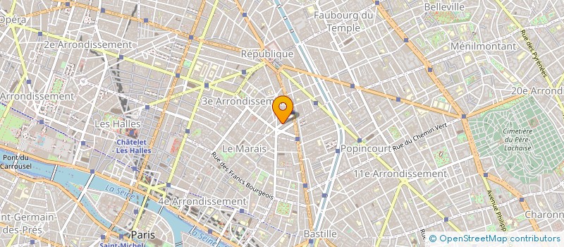 localisation de l'entreprise KPL  PARIS