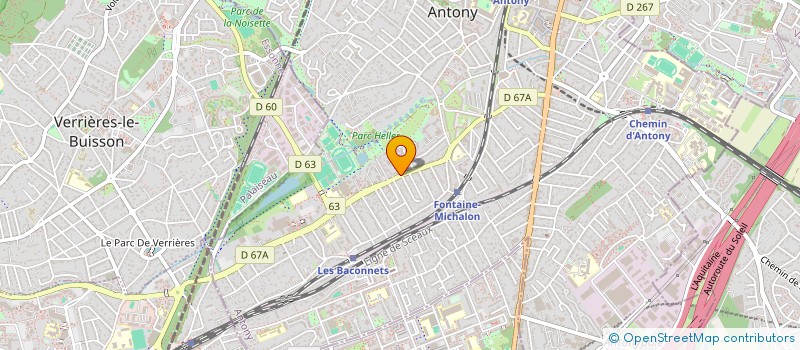 localisation de l'entreprise KPL à ANTONY