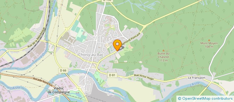 localisation de l'entreprise KPLC  CHOISY-AU-BAC