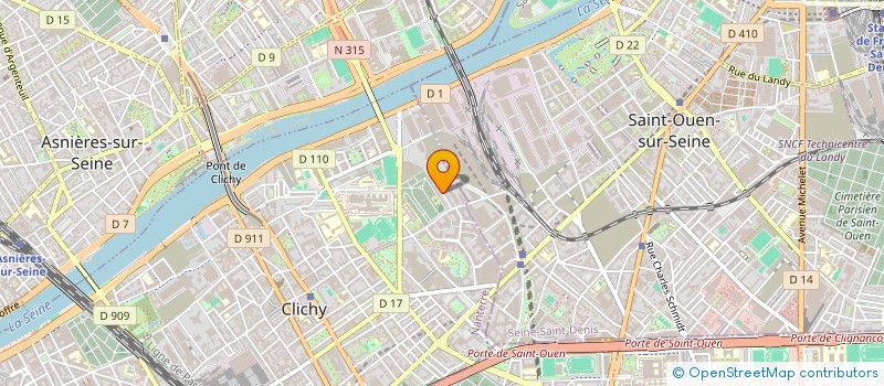localisation de l'entreprise KPLN IMMO à CLICHY