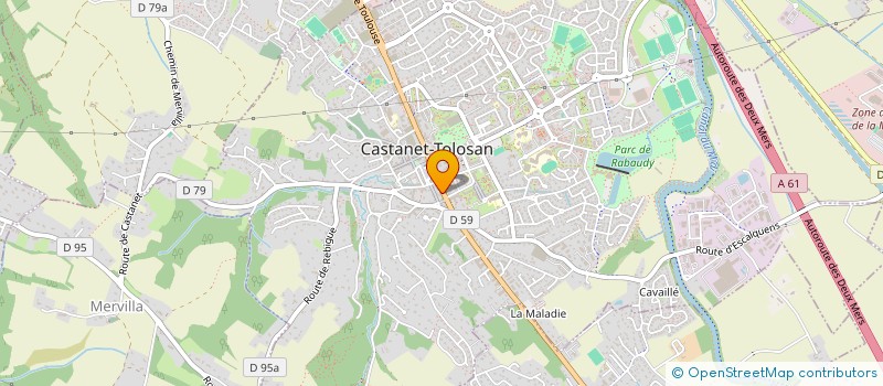localisation de l'entreprise KPLS à CASTANET-TOLOSAN