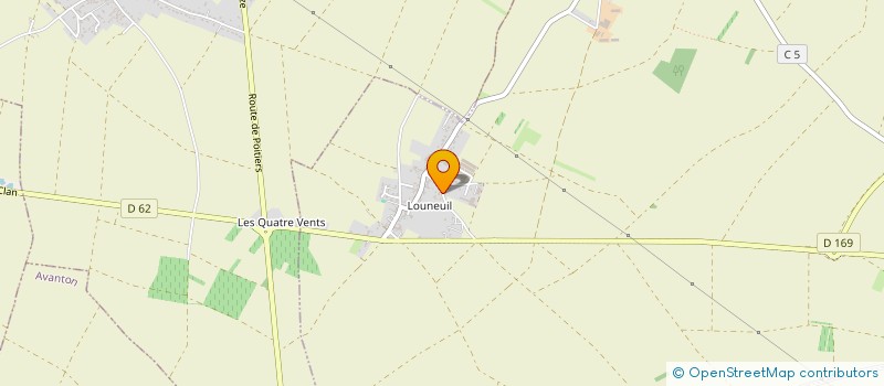 localisation de l'entreprise KPM  JAUNAY-MARIGNY