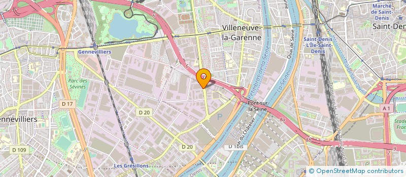 localisation de l'entreprise KPM ANALYTICS FRANCE à VILLENEUVE-LA-GARENNE
