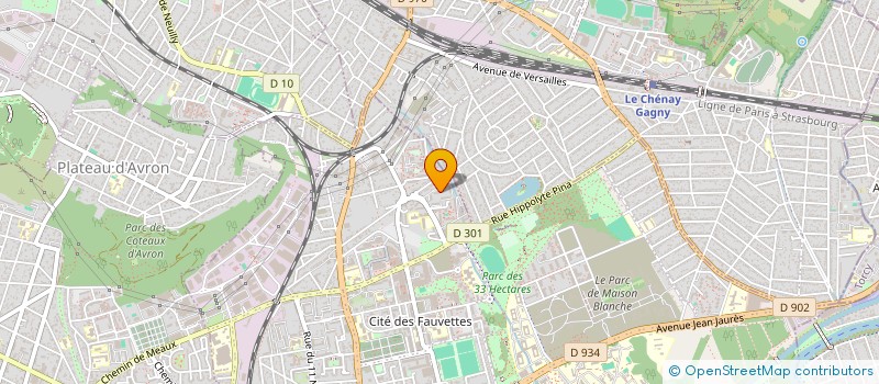 localisation de l'entreprise KPM HOLDING à NEUILLY-SUR-MARNE