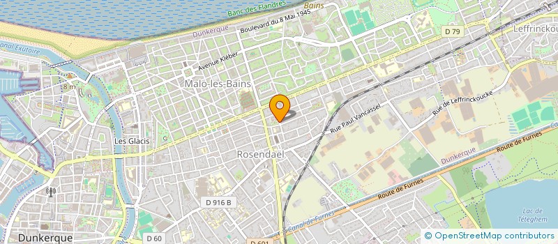 localisation de l'entreprise KPMA à DUNKERQUE