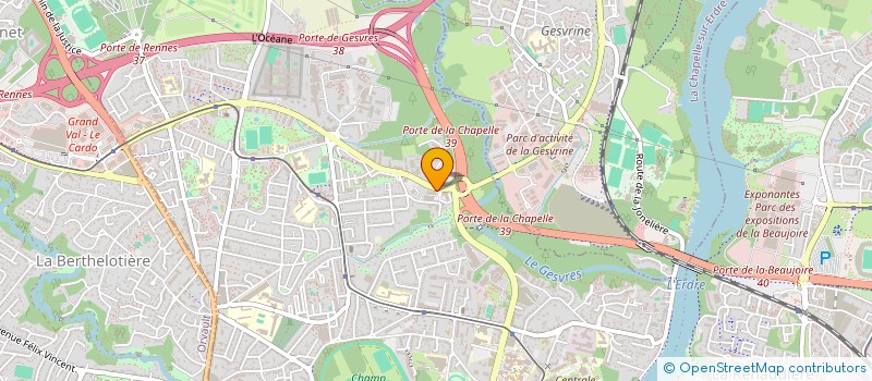 localisation de l'entreprise KPMG AUDIT OUEST à NANTES