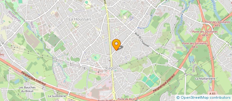 localisation de l'entreprise KPMJ IMMO  REZE