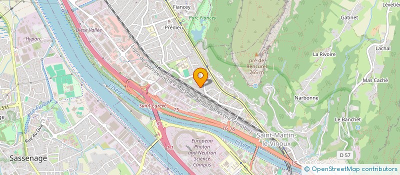 localisation de l'entreprise KPMM  SAINT-MARTIN-LE-VINOUX