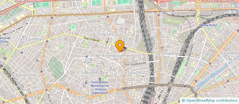 localisation de l'entreprise KPMR  PARIS 18