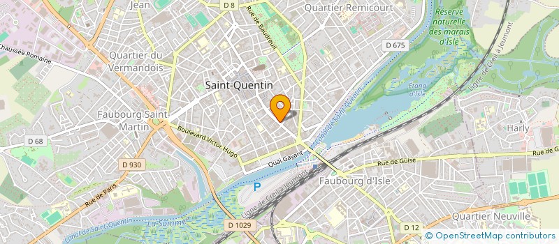 localisation de l'entreprise KPR à SAINT-QUENTIN