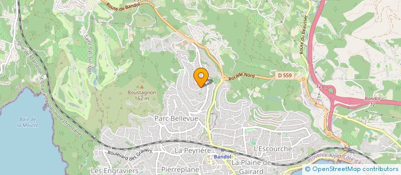 localisation de l'entreprise KPRICIEUX à BANDOL