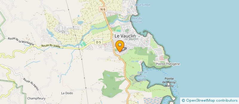localisation de l'entreprise KPRISY à LE VAUCLIN