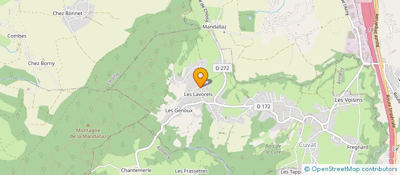 localisation de l'entreprise KPS  CUVAT