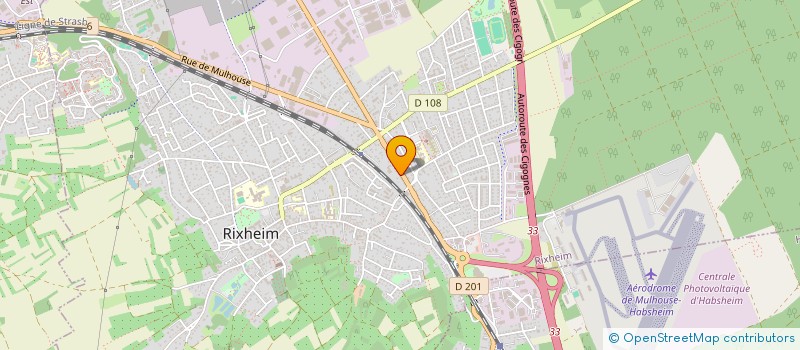 localisation de l'entreprise KPS  RIXHEIM