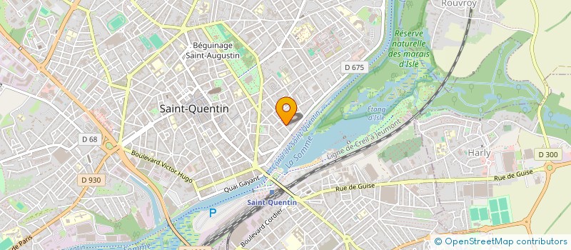 localisation de l'entreprise KPS à SAINT-QUENTIN