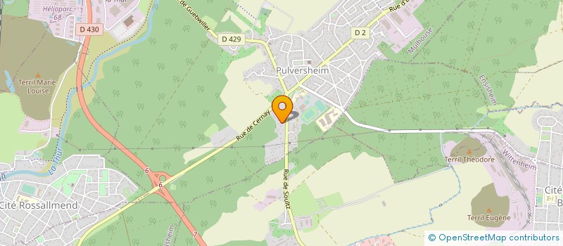 localisation de l'entreprise KPS EVENEMENTS  PULVERSHEIM