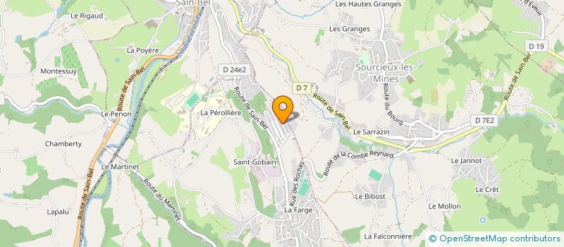 localisation de l'entreprise KPSENERGIE à SAINT-PIERRE-LA-PALUD