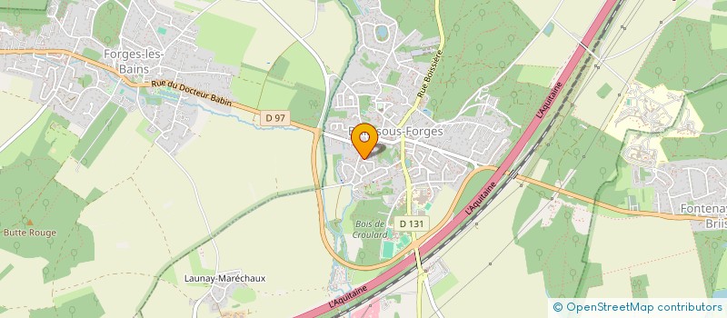 localisation de l'entreprise KPU SPIRIT à BRIIS-SOUS-FORGES