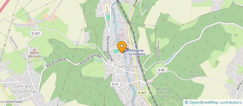 localisation de l'entreprise KPVK  LE HOULME